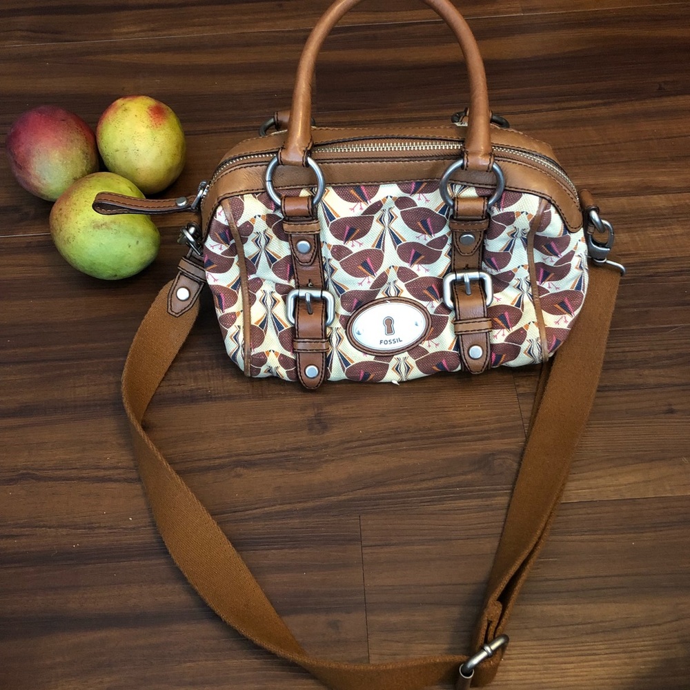 Fossil Maddox Satchel Purse